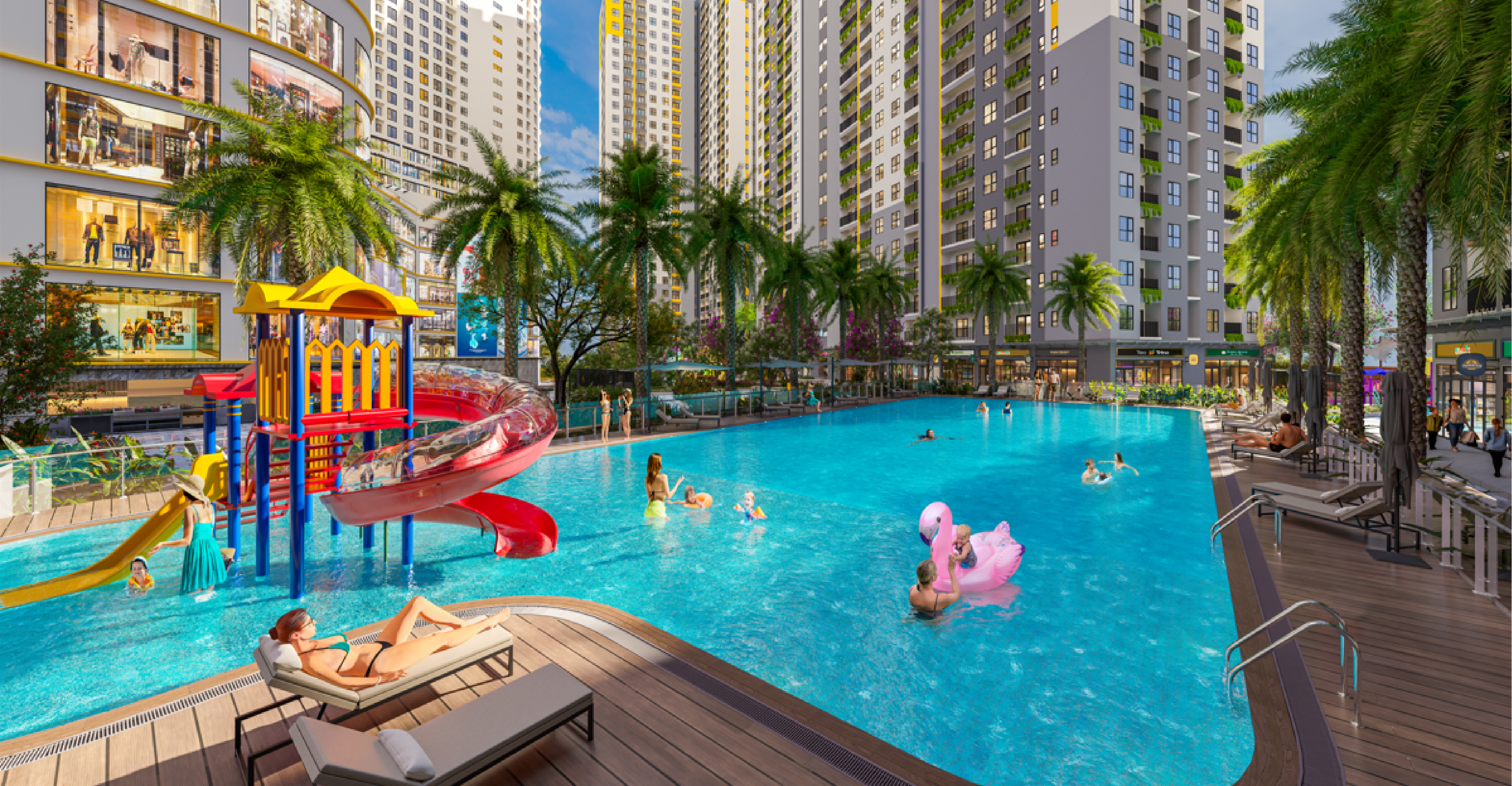 Hồ Bơi Ốc Đảo (395 m2)