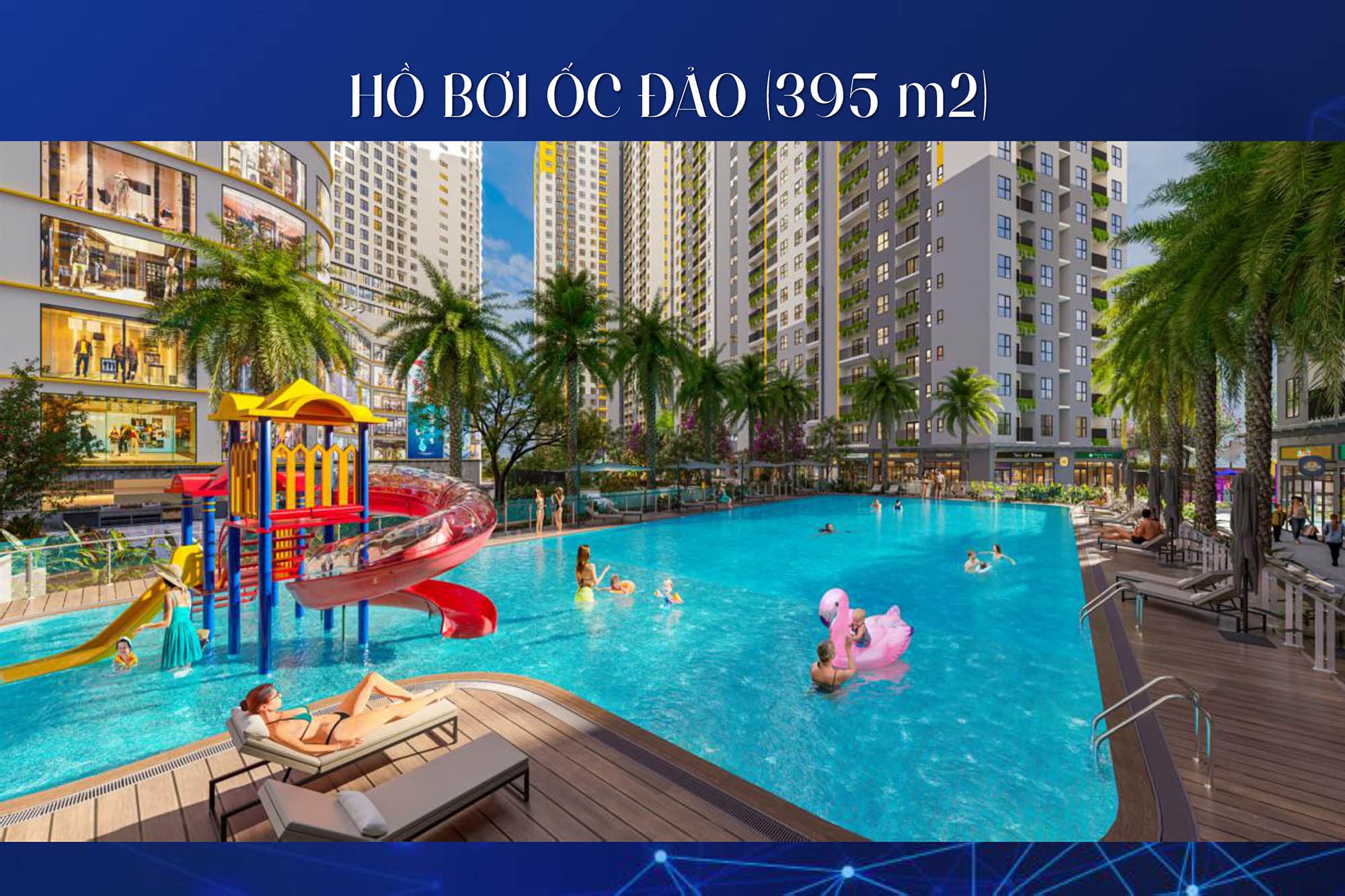 Hồ Bơi Ốc Đảo 395m2
